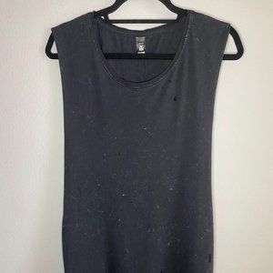 ASOS Black “Worn” Tank Top
